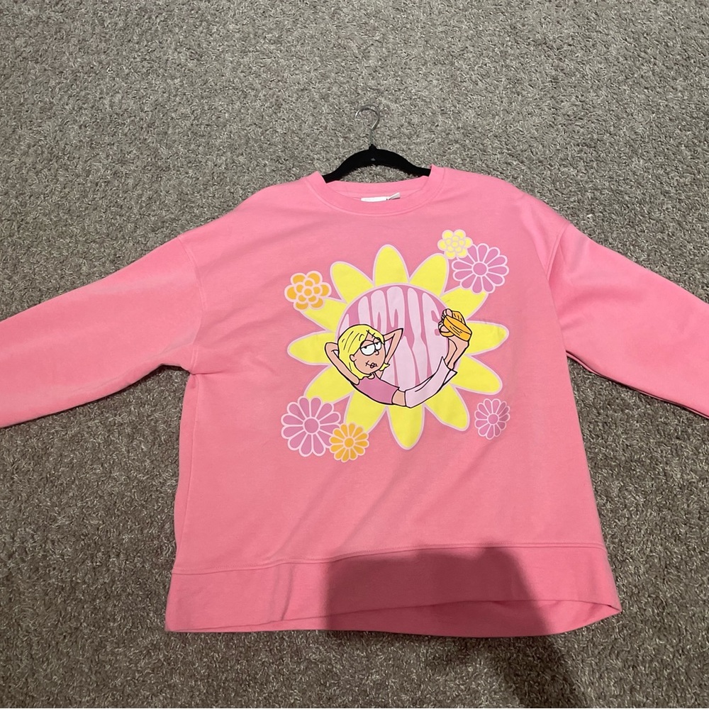 Woman’s Pink Crewneck Sweater